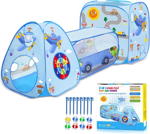 Tenda gioco bambini tunnel - da,
