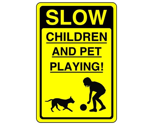 Insegna gioco slow - slow, e